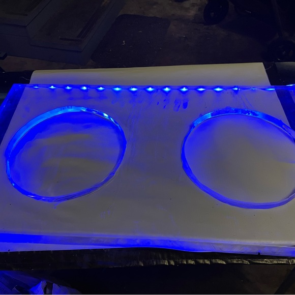 Plexi-glass dual 12” subwoofer cover - Picture 4 of 10